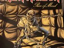 RARE IRON MAIDEN Piece Of Mind Original Mint Vinyl Record w/ Merchandise Insert