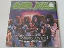 Over Kill Taking Over Vinyl record 81735-1  1987