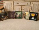 JETHRO TULL, LIVING IN THE PAST, LIVE,SONGS FROM THE WOOD,AQUALUNG,HEAVY HORSES