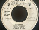 Frankie Vaughan - Kisses Sweeter Than Wine  UK 1957 Juke-Box Record, Philips