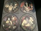 KISS - ALL 4 SOLO LPs - PICTURE VINYL JAPAN VERSION DIFFERENT ARTWORK 4 LP SET