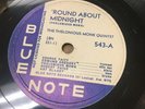 Jazz 78 Thelonious Monk Round About Midnight/Well You Needn't Blue Note 543 (E)