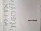 The Charlatans - Some Friendly In White PVC Sleeve. Limited Edition.