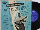 Big Bill Broonzy 10” LP   “Folk Blues”   EmArcy MG 26034   Orig 1954   VG+
