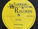BLACK UHURU Bad Girl PRINCE HAMMER African Love Yogi Bear WARRIOR WAR140 12”EX