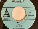 Teen rocker PJ and THE GENTS Tossed by the tide BEAVER rockabilly