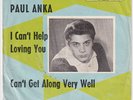 PAUL ANKA I Can't Help Loving You  Germany 45 northern soul LISTEN