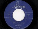 RARE N.Y.C. UPTEMPO DOOWOP-CELLOS-GIRLIE THAT I LOVE/THE BE-BOP MOUSE-APOLLO 516
