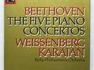 ALEXIS WEISSENBERG - BEETHOVEN the 5 piano concertos EMI SLS 5112 4xLPs box EX++