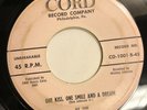 THE DELRAYS   ONE KISS ONE SMILE AND A DREAM CORD   Rare Orig. Philly Doo Wop 45