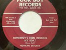 ROCKABILLY RARE - Norman Witcher Poor Boy 45 Somebody's Been Rocking My Boat 