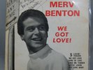 Merv Benton - We Got Love (W&G E.2556) SIGNED Aussie 60s EP