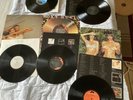 ROXY MUSIC BRYAN FERRY 5 X LP's AVALON-SIREN-GRT HITS-COUNTRY LIFE-FLESH & BLOOD