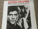 Lethal Weapon original motion picture soundtrack vinyl LP 1987