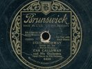 78tk-Jazz-BRUNSWICK 6435-Cab Calloway-(Dixie Doorway/Wah De Dah