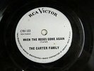 Carter Family - RCA VICTOR CNV-103 - When The Roses Come Again  -  78RPM