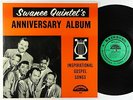 Swanee Quintet - Anniversary Album LP - Nashboro - Black Gospel DG VG+