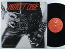 MOTLEY CRUE Too Fast For Love ELEKTRA LP with lyric sheet insert ^