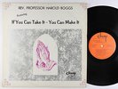 Rev. Professor Harold Boggs - If You Can Take It LP - Champ - Black Gospel MP3