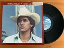 George Strait ?Strait Country LP Vinyl MCA 1980 Unwound Down And Out promo