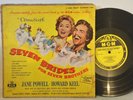 Seven Brides For Seven Brothers VG+ MGM 10” ORIG Jane Powell