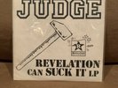 Judge Revelation Can Suck It White Vinyl NYHC youth Of Today Chung King