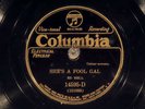 78 RPM -- Ed Bell (Barefoot Bill), Columbia 14595 