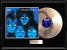 KISS CREATURES OF THE NIGHT  WHITE GOLD SILVER PLATINUM TONE RECORD LP NON RIAA