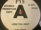 The Kinks DEMO - 1st UK Long Tall Sally / I took my baby home