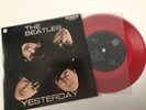 THE BEATLES 1982 EP YESTERDAY JAPAN RED VINYL  RARE Superb Condition RARE