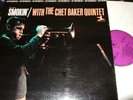 THE CHET BAKER QUINTET : SMOKIN WITH ORIGINAL LP SABA PRESTIGE 7449 GERMANY