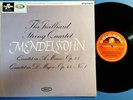 MENDELSSOHN JUILLIARD STRING QUARTET COLUMBIA STEREO SAX 2558 SEMI CIR 1ED UK LP