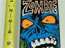 Vintage Original White Zombie Vinyl Sticker