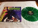 Calabrese Flee The Light Green White Splatter Autographed. Blitzkid Misfits Nofx