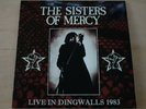 the sisters of mercy -  live at dingwalls 83    -  lp - clear vinyl
