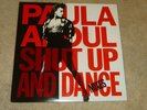 Paula Abdul ?– Shut Up And Dance Mixes Vinyl LP - 1990 - Virgin 91362-1 Red