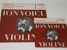 7inch and 10inch Eterna Set Ion Voicu Paganini Concerto Sarasate op.20 near mint