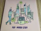 PUP - Morbid Stuff  (gatefold clear/multicoloured splattered Vinyl LP)