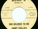 JIMMY PHILLIPS on Bump's —SHE BELONGS TO ME— northern soul mod r&b 45 | ORIG
