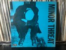 Minor Threat - S/T LP (Blue Cover RP, $4.00 on back Hardcore Punk EX RARE FUGAZI