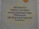 SBO 2753 Beethoven Triple Concerto/David Oistrakh Trio/Sargent B/S 10 inch EX