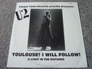 U2 - Toulouse  - I Will Follow  - Rare Live Double LP France 20/10/84 - EX
