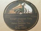 HERBERT BEERBOHM TREE SVENGALI MESMERISES TRILBY GRAMOPHONE CONCERT 1313