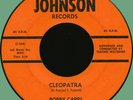 BOBBY CAPRI (w/ group) Cleopatra / You and I 45rpm Johnson 1963 doo-wop