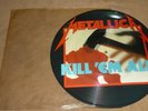Picture Disc - Metallica - Kill 'em all-MfN 7P UK 1986 LE 1st edition NO Barcode