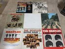 8 BEATLES Vinyl LP Lot- HELP ABBEY ROAD REVOLVER WHITE ALBUM HARD DAYS NIGHT