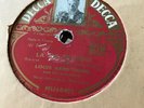 ARMSTRONG MU 60492 La vie en rose  DECCA  78 Tours rpm GRAMOPHONE  LP JAZZ