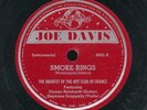 78tk-Jazz-JOE DAVIS 8005-Quintet of Hot Club of France-(Smoke Rings/Confessin' )