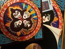 TEAR DROP Rock and roll over KISS stickers inserts Lp Record vinyl rock near