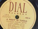 Dial 1002 CHALIE PARKER SEPTET w Miles Davis  Bebop Jazz  78 rpm  E